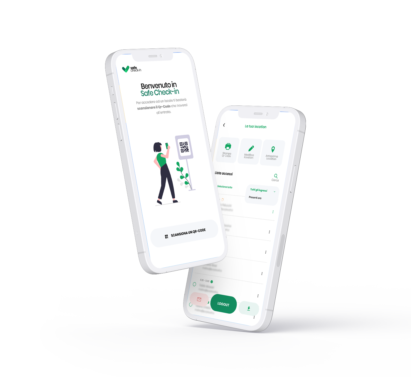 Safe Check-in - sistema controllo accessi app per aziende #1 Safe Check-in - sistema controllo accessi app per aziende #1