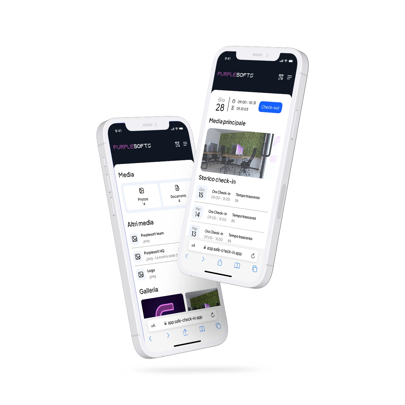 Safe Check-in - #1 registro digitale per aziende Safe Check-in - #1 registro digitale per aziende
